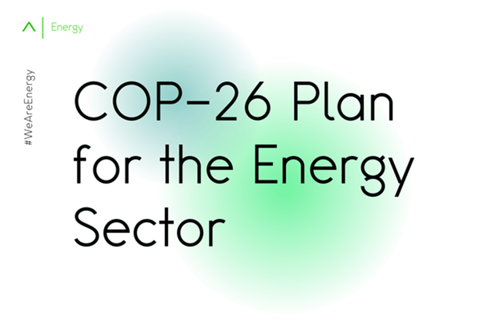 COP-26 Plan for the Energy Sector
