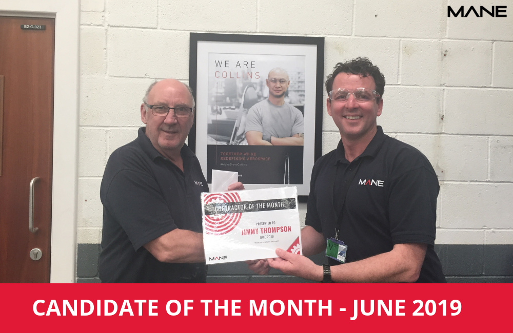 Candidate of the Month – June 2019