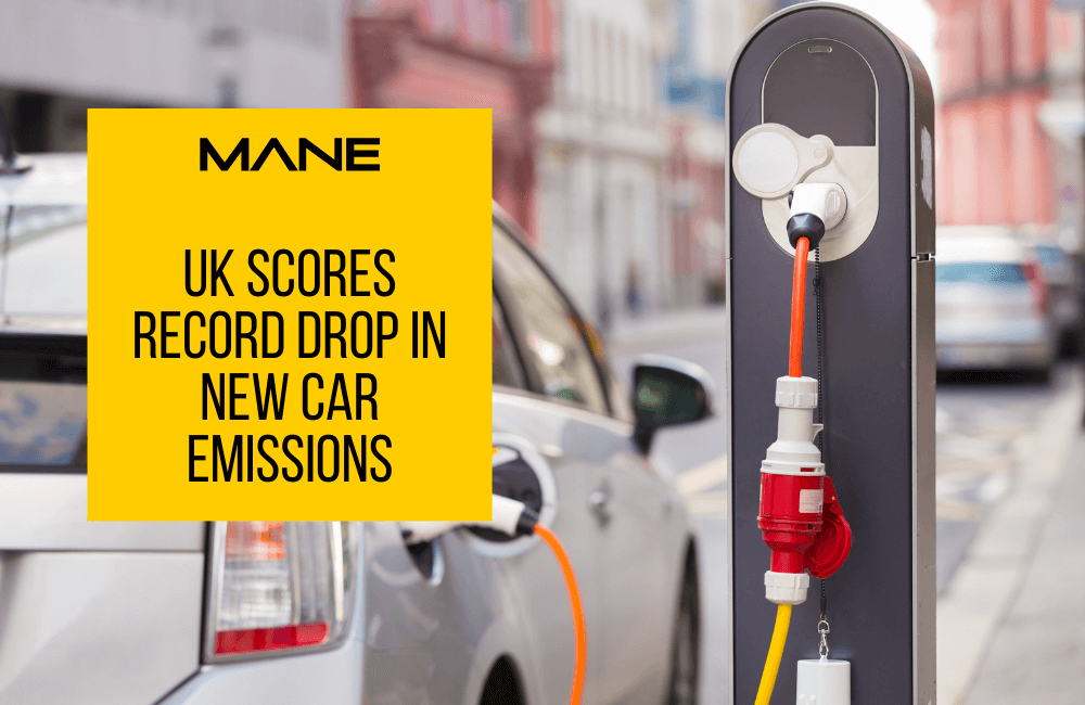 UK scores record drop in new car emissions