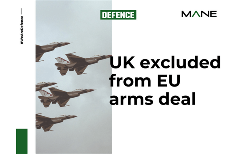 UK excluded from EU arms deal