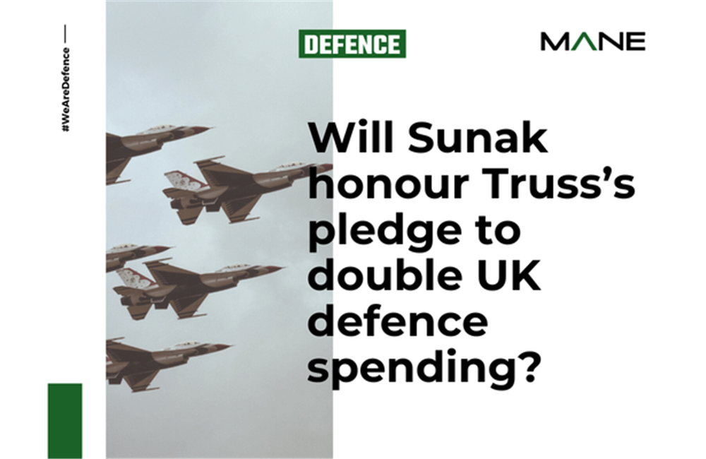 Will Sunak honour Truss’s pledge to double UK defence spending?