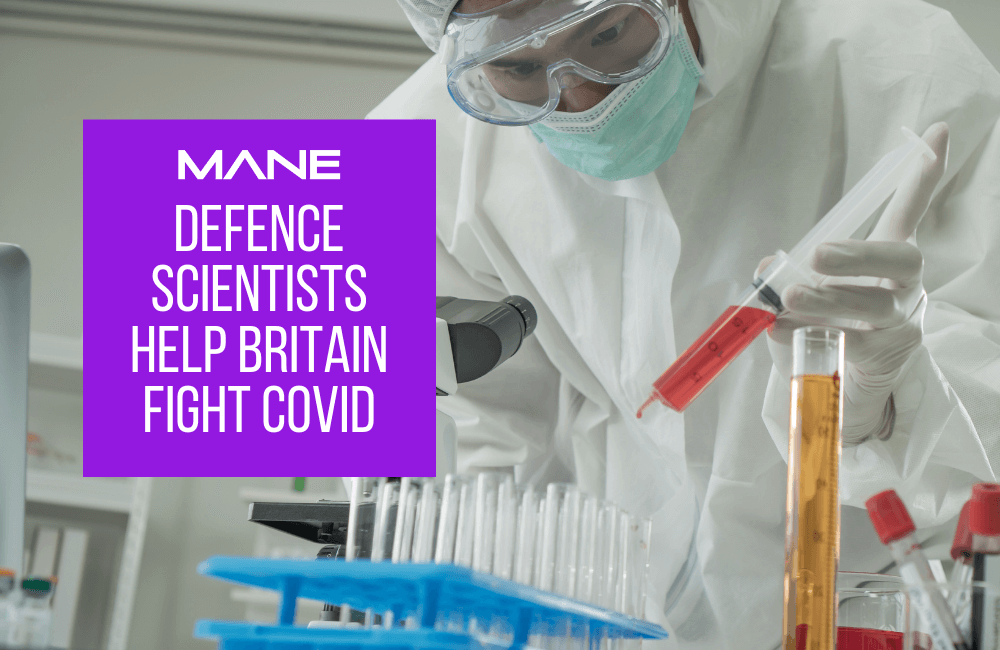 Defence scientists help Britain fight COVID