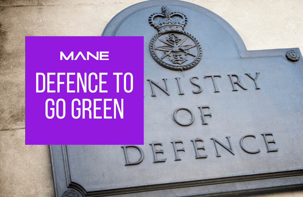 Defence to go green