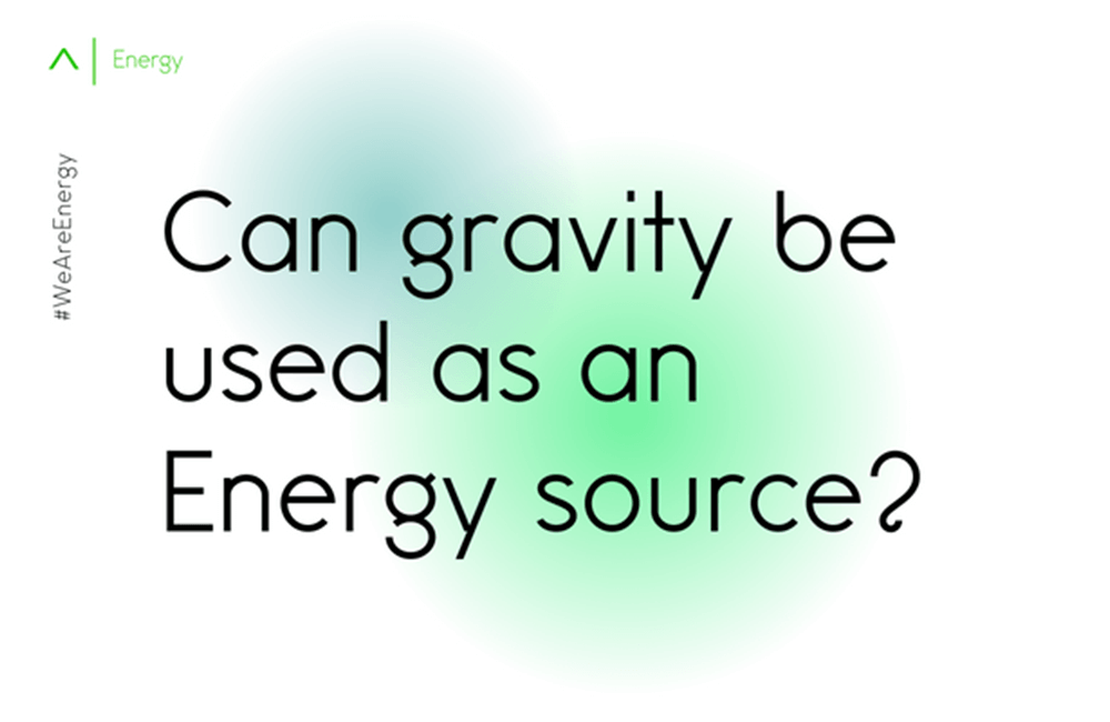 Can gravity be used as an Energy source?