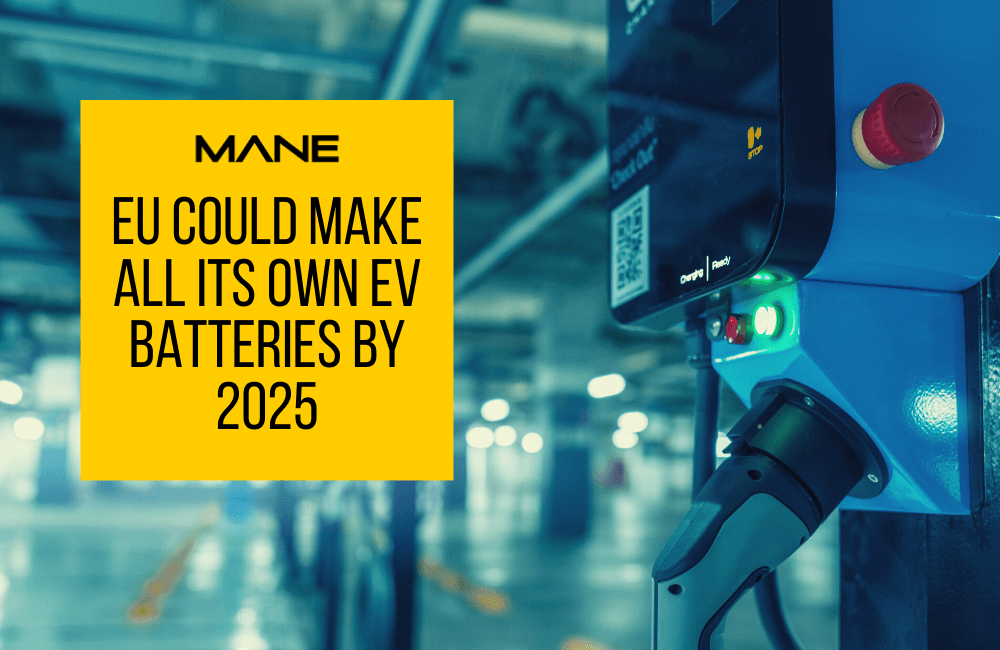 EU could make all its own EV batteries by 2025