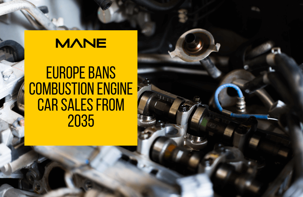 Europe bans combustion engine car sales from 2035