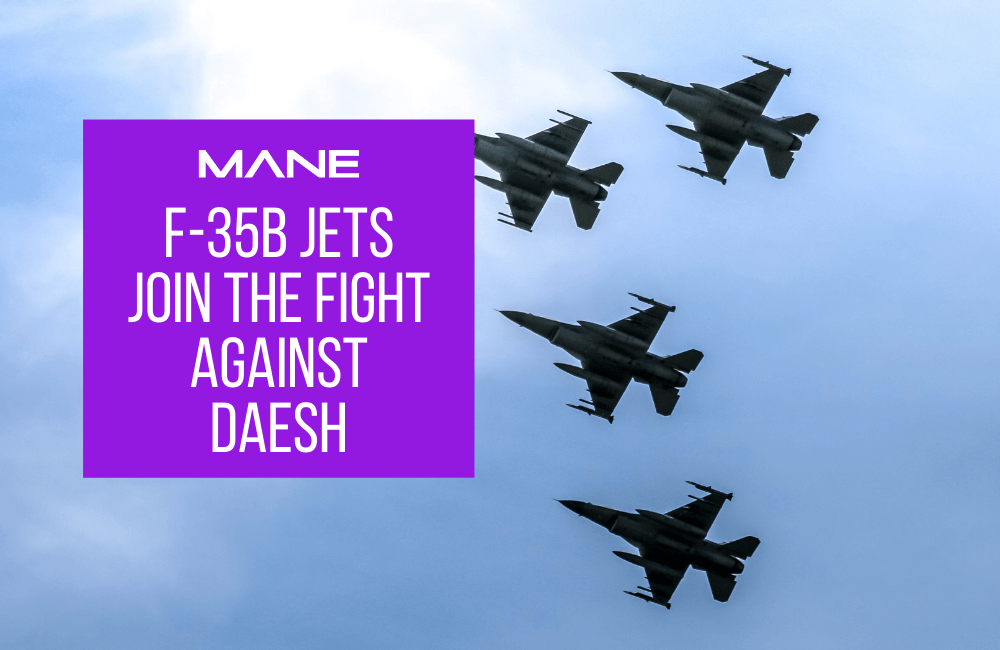 F-35B jets join the fight against Daesh