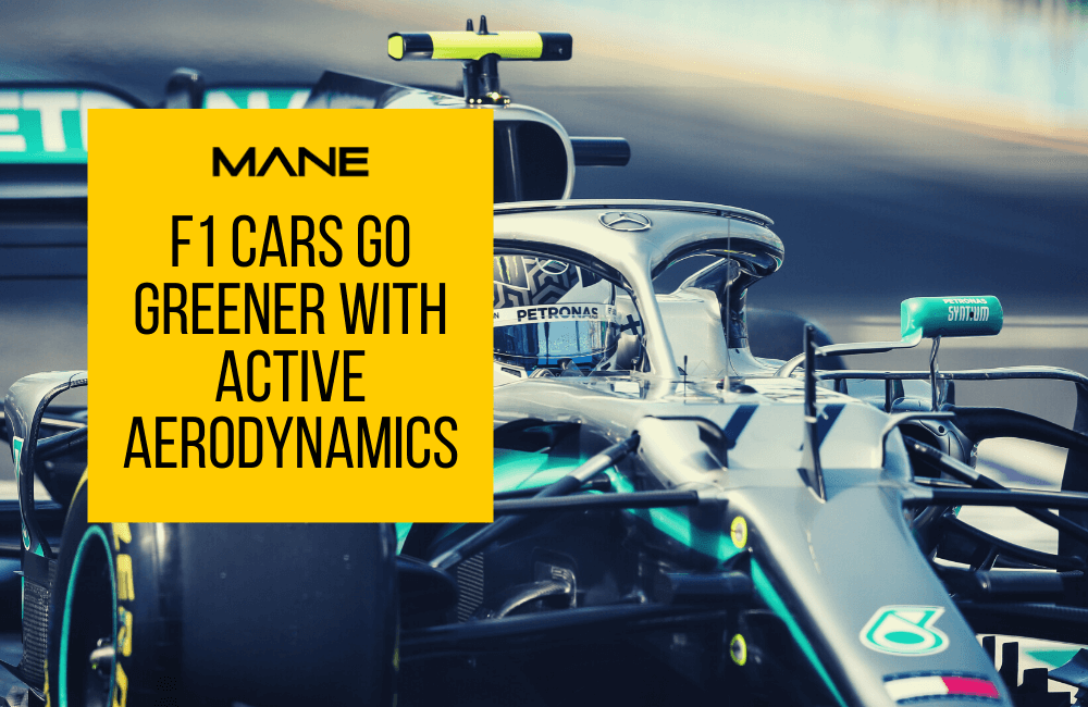 F1 cars go greener with active aerodynamics