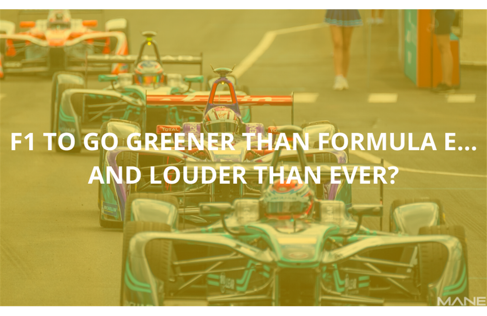 F1 to go greener than Formula E… and louder than ever?