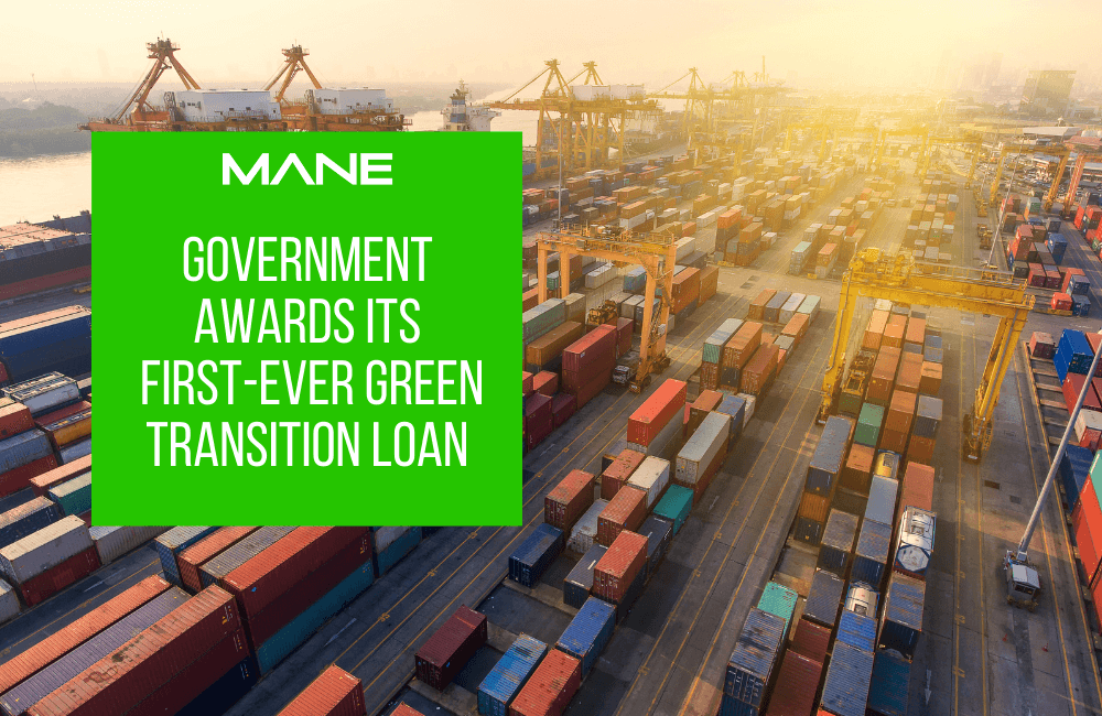 Government awards its first ever green transition loan