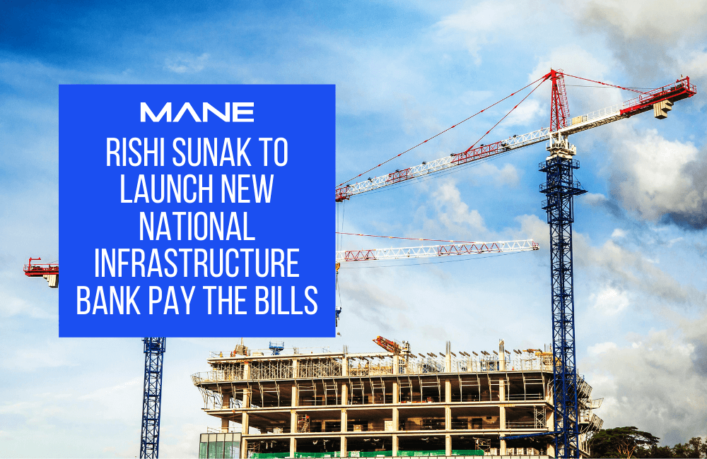 Rishi Sunak to launch new National Infrastructure Bank