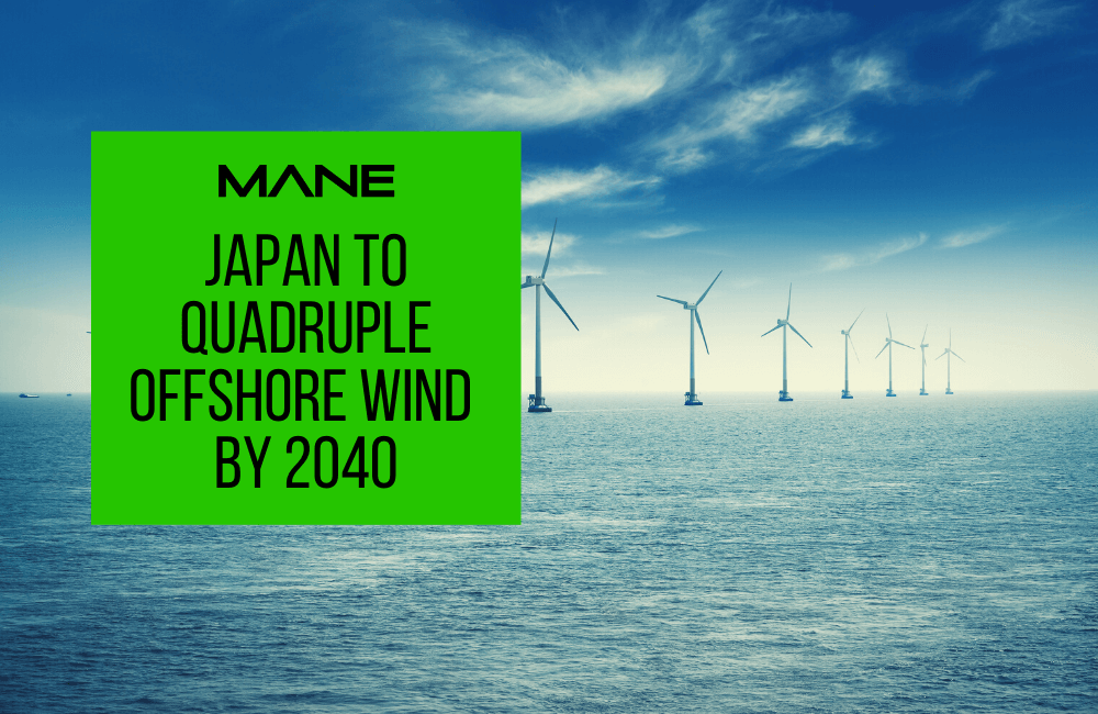 Japan to quadruple offshore wind by 2040