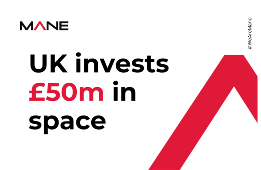 UK invests £50m in space