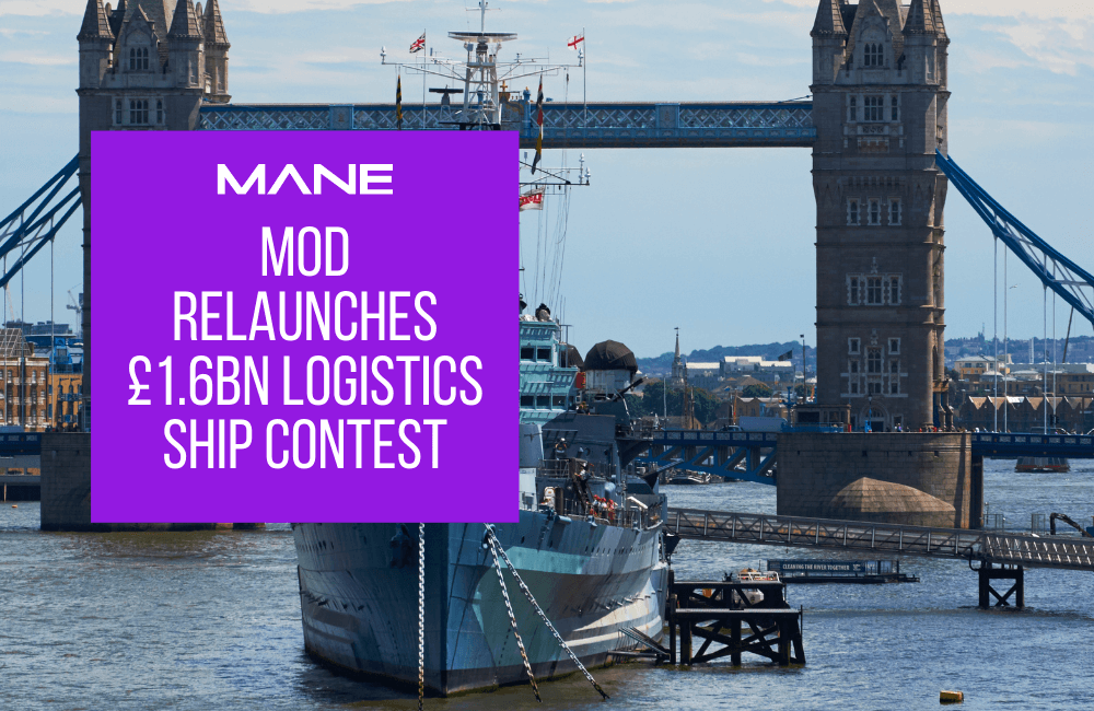 MoD relaunches £1.6BN logistics ship contest