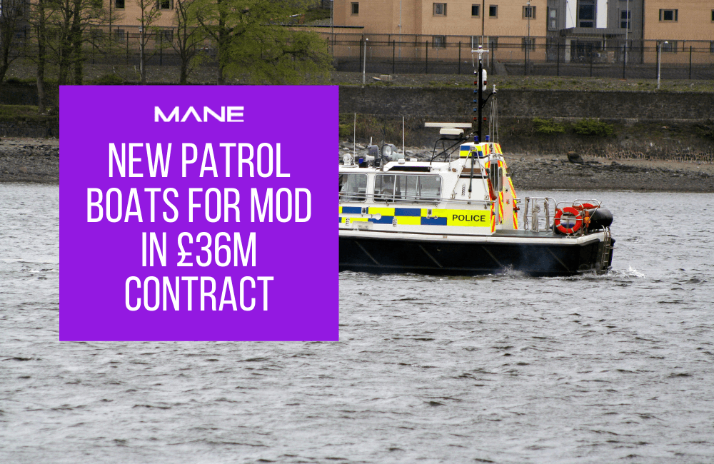 New Patrol Boats for MOD in £36m Contract