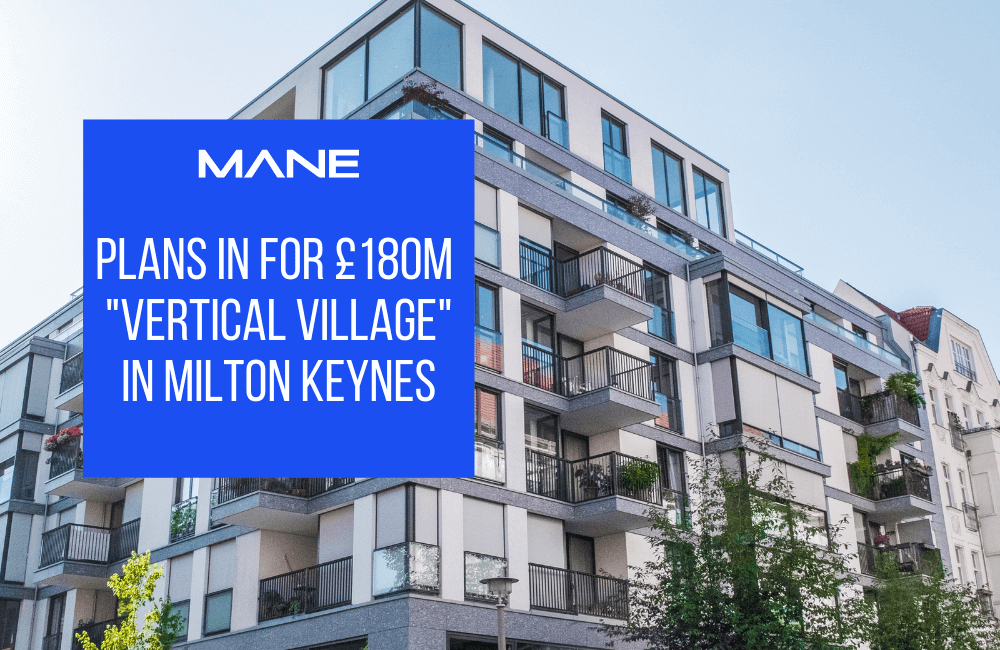 Plans in for £180m vertical village in Milton Keynes