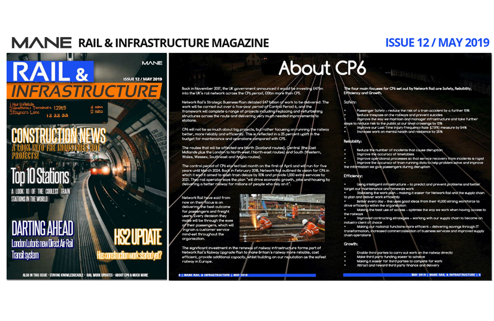 Mane Rail & Infrastructure Issue 12 - May 2019 