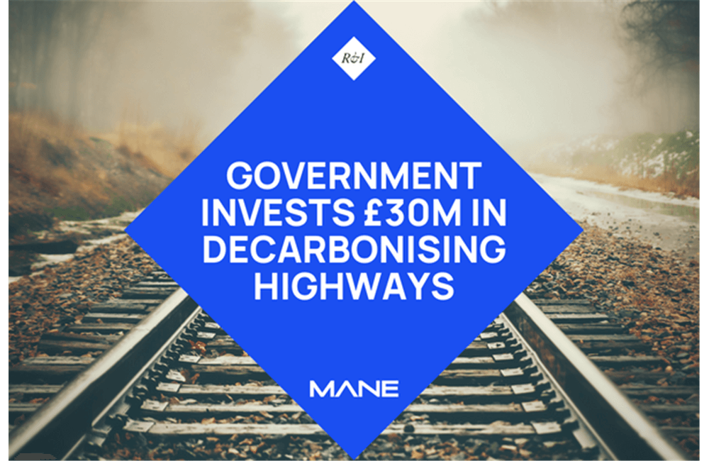 Government invests £30m in decarbonising highways
