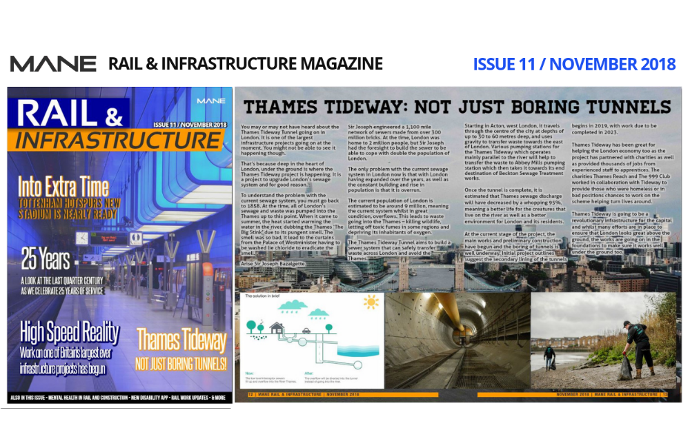 Mane Rail & Infrastructure Magazine Issue 11 - November 2018