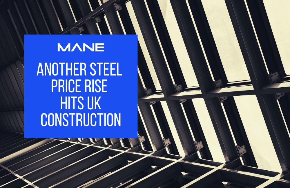Another steel price rise hits UK construction