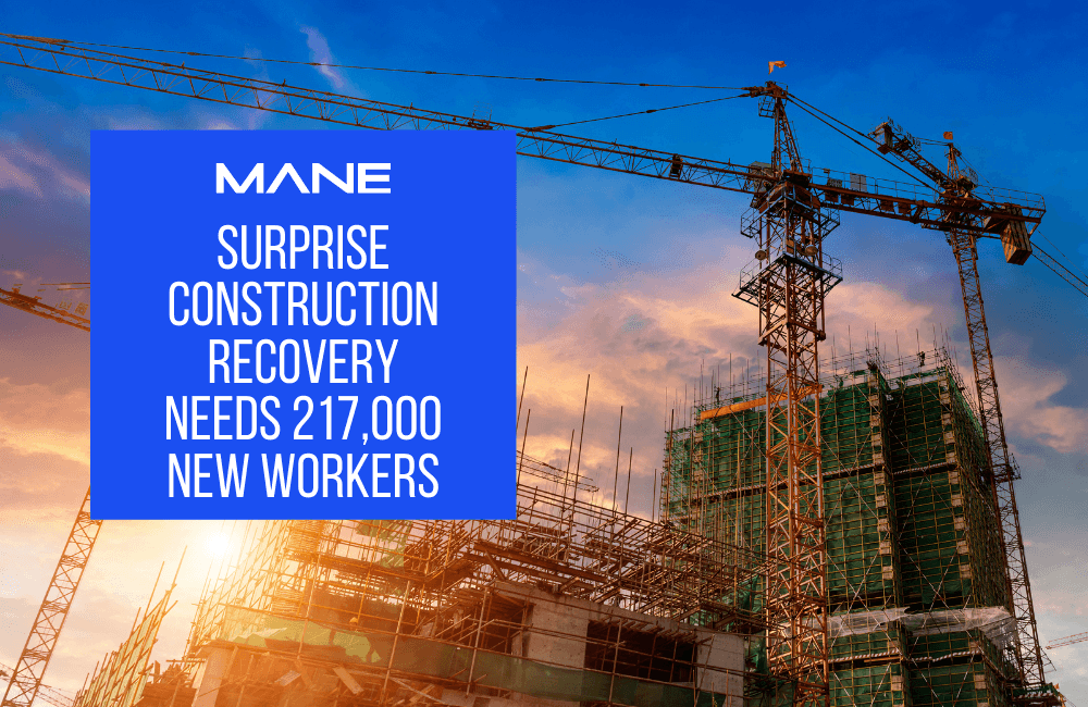 Surprise construction recovery needs 217,000 new workers