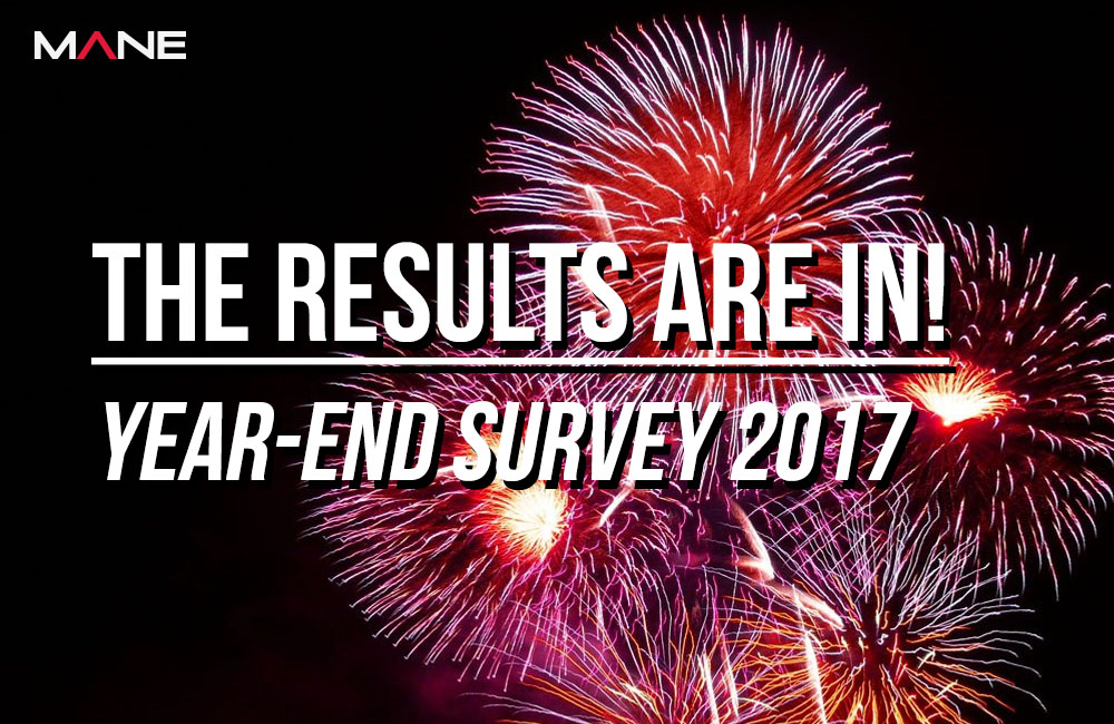 The year-end survey results are in and here's what you had to say