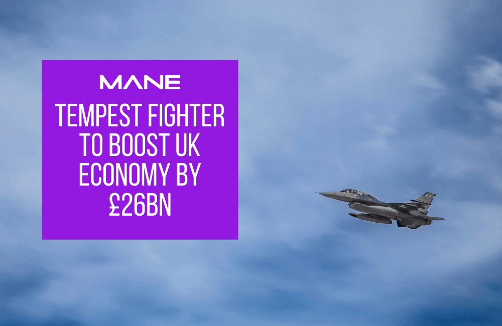 Tempest fighter to boost UK economy by £26bn