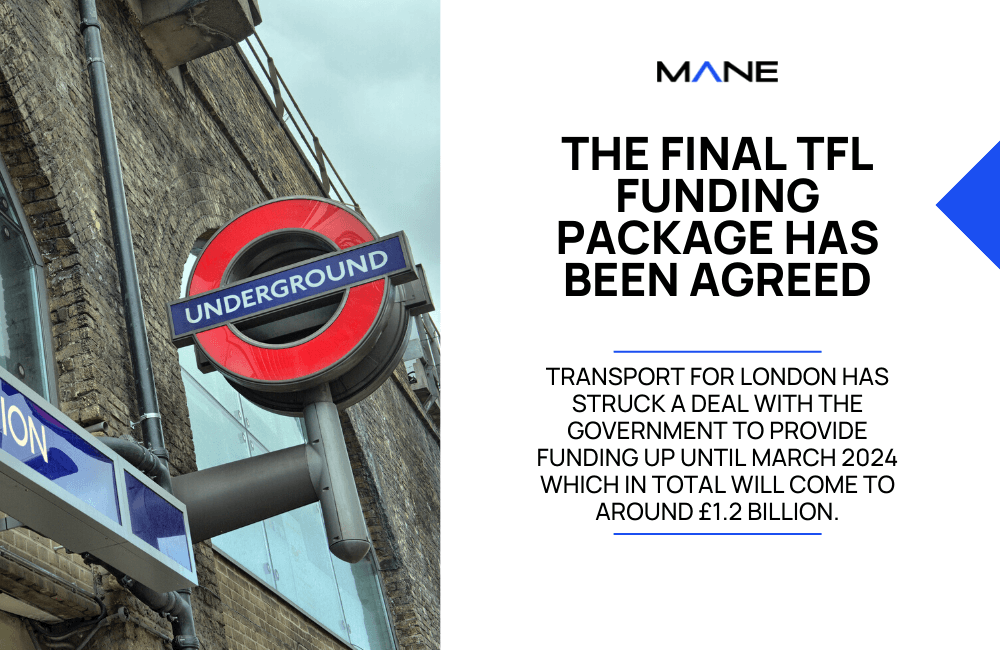 The final TFL funding package has been agreed