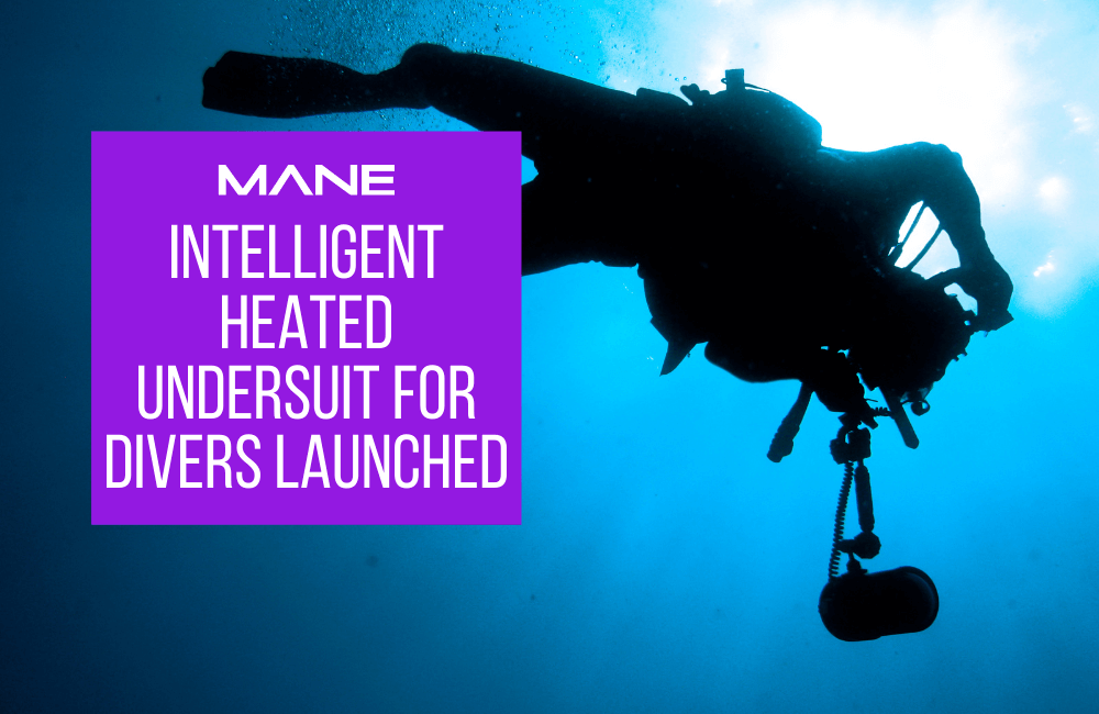 Intelligent heated undersuit for divers launched