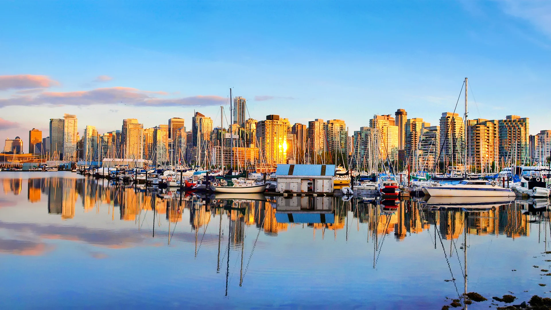 Victoria Skyline. Canada