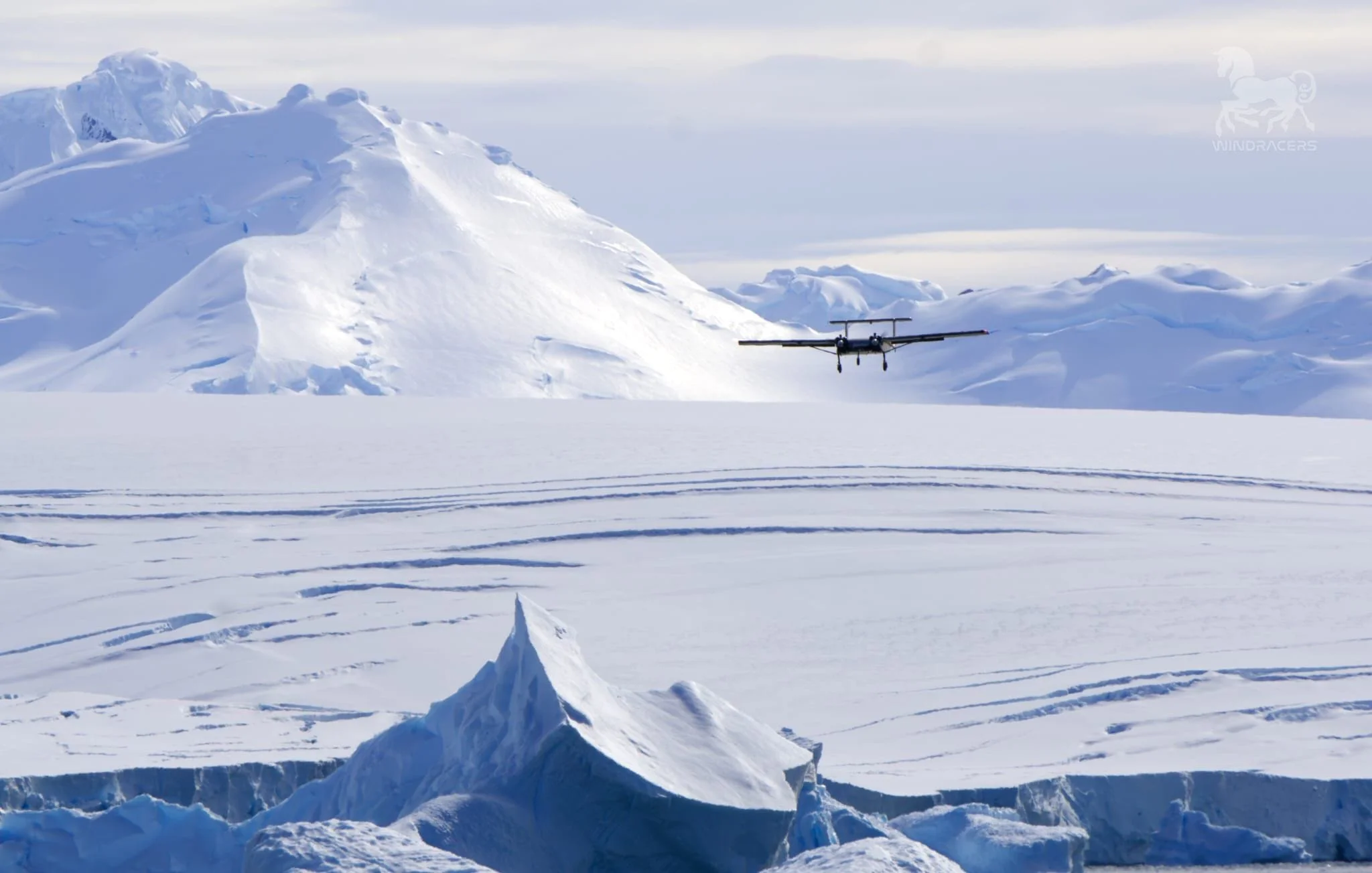 windracers in antarctica