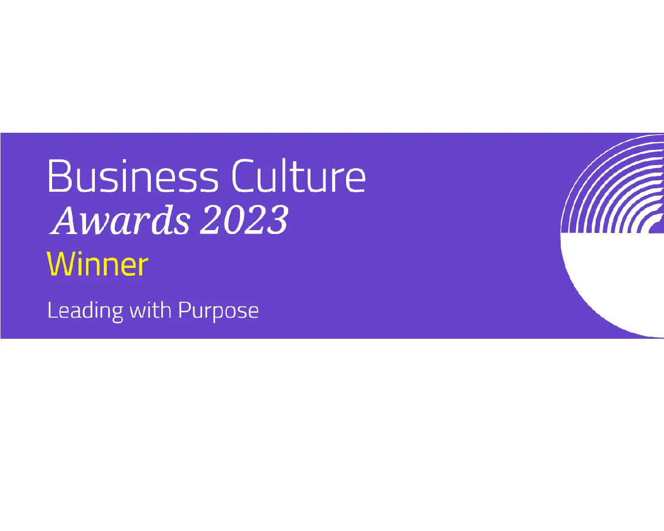 Business culture award logo