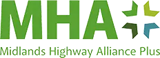 Midlands Highways Alliance Plus logo