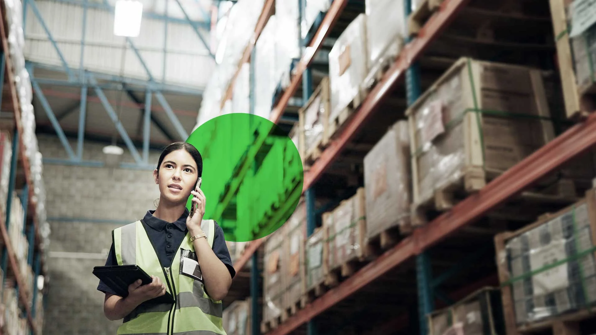 Warehouse Logistics background image