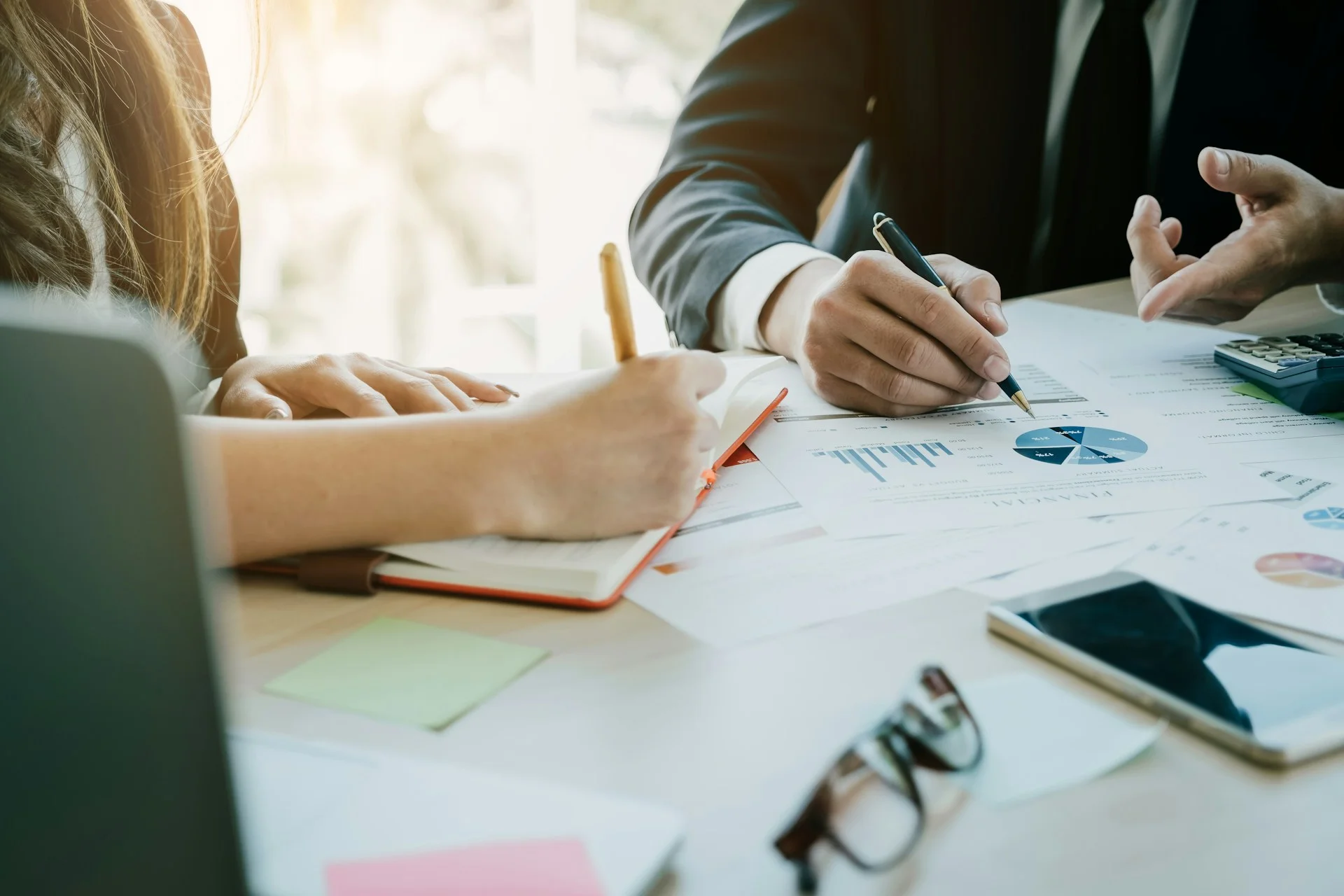 Business people, meeting and discussion for corporate planning