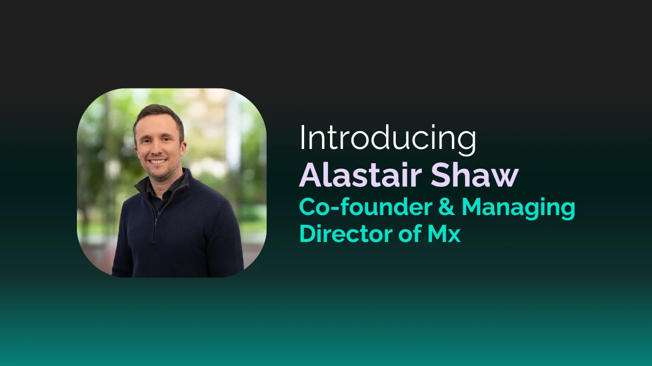 Meet the Founders: Alastair Shaw