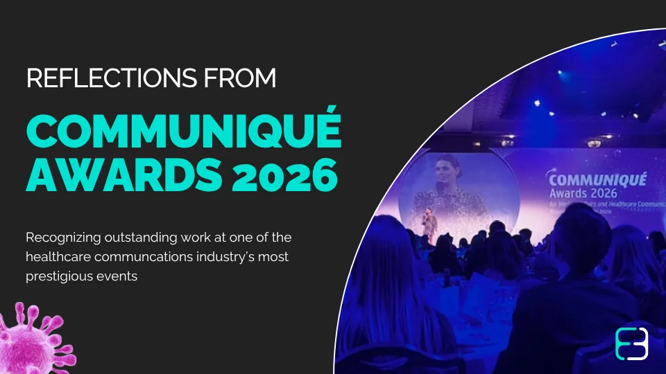 Celebrating the best of the healthcare comms industry at the 2026 Communiqué Awards