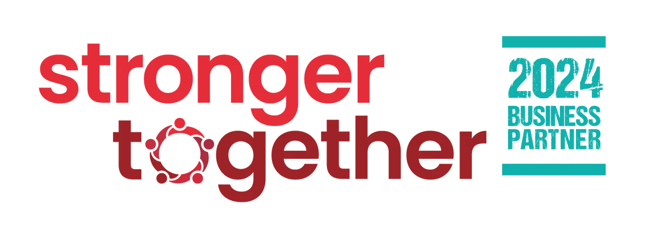 Stronger Together 2024 Business Partner logo