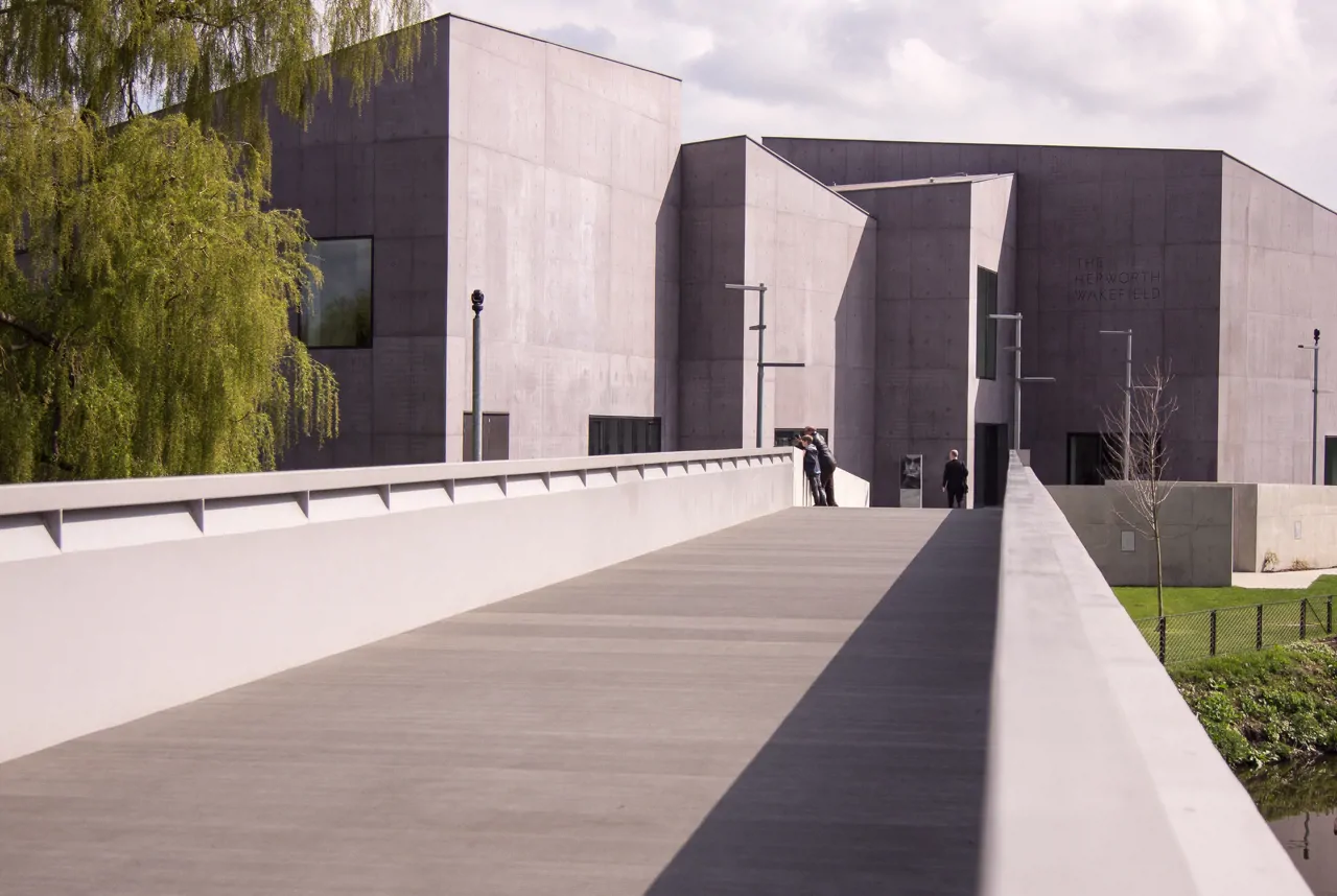 Hepworth Art Gallery in Wakefield. West Yorkshire