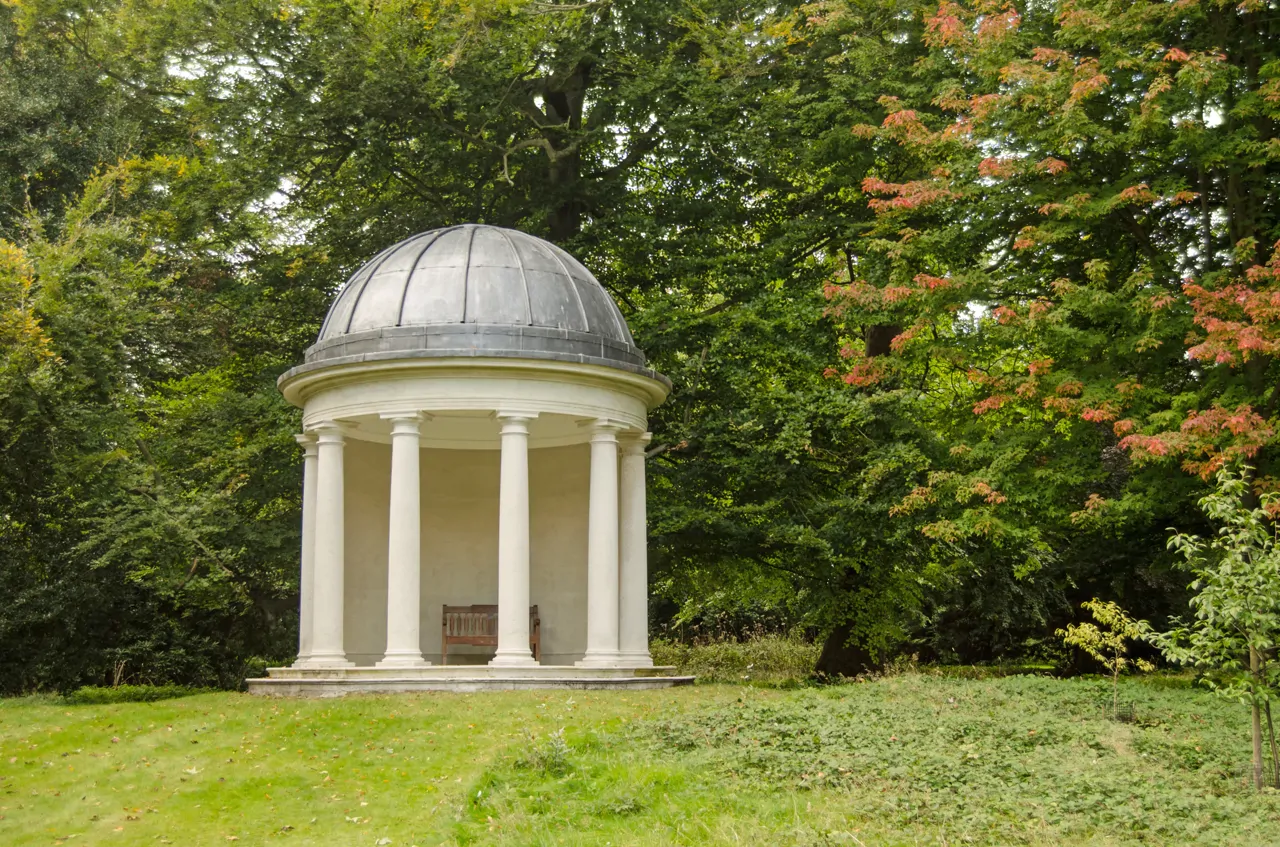 The historic Rotunda in Bushy Park Teddington in London