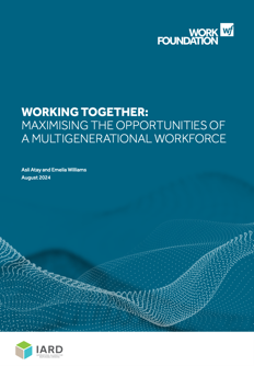 Work Foundation report cover