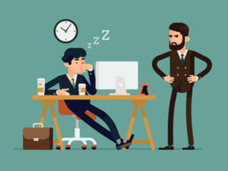 Three signs your colleague is lazy