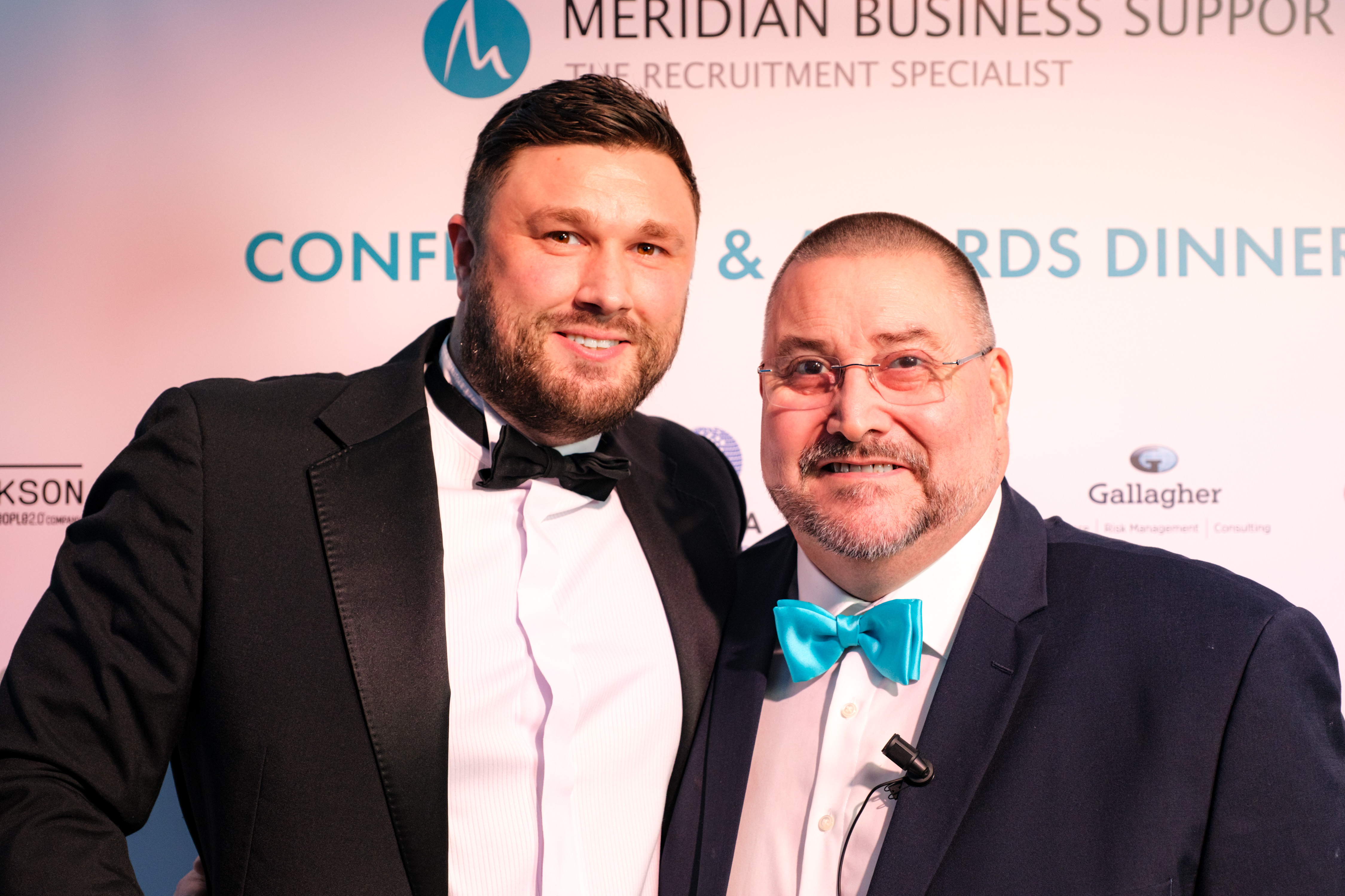 Meridian Award Winner 2024 photo with CEO