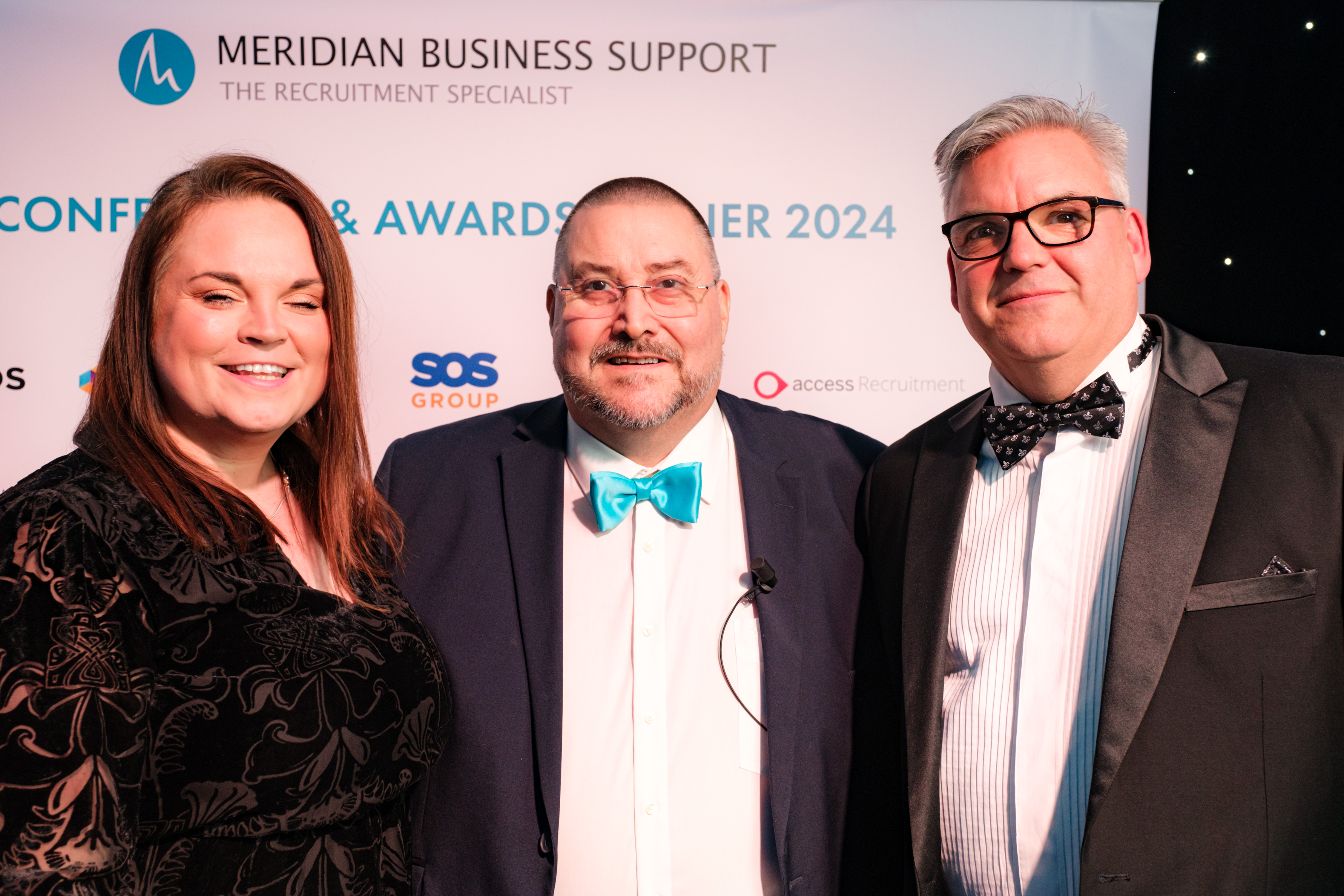 Meridian Award Winner 2024 photo with CEO - Transformational Deal of the Year