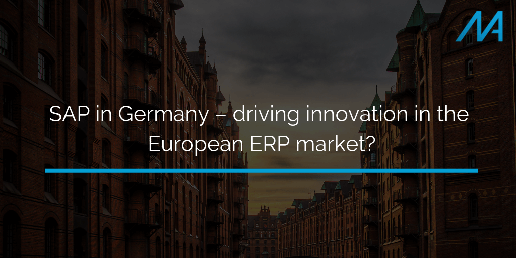 SAP in Germany – driving innovation in the European ERP market?