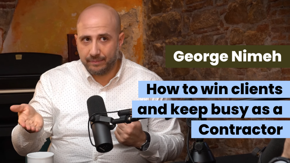 Careers in the Cloud - EP31: George Nimeh: How to Win Clients and Keep Busy as a Contractor in 2024