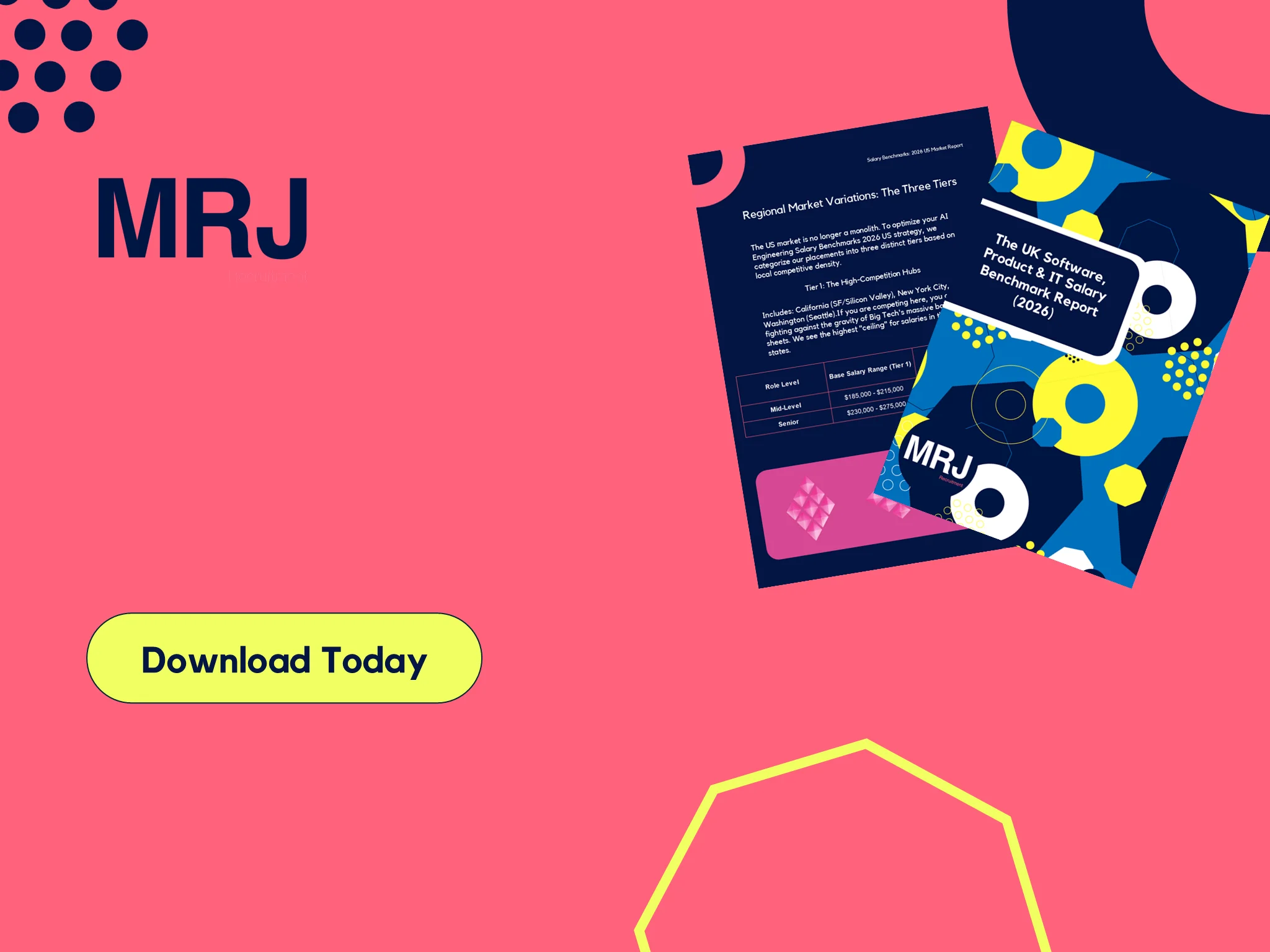 The Definitive US Backend & Frontend Engineering salary benchmark report from MRJ