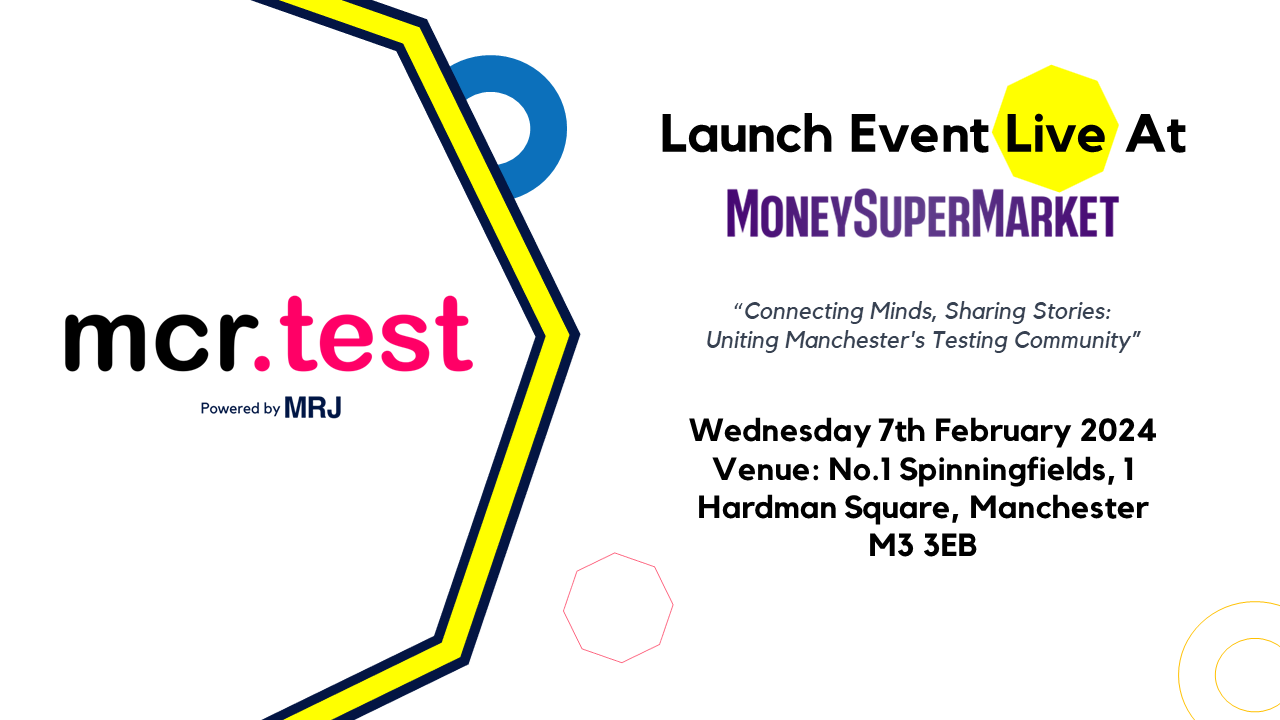 MCR.TEST - Launch Event!