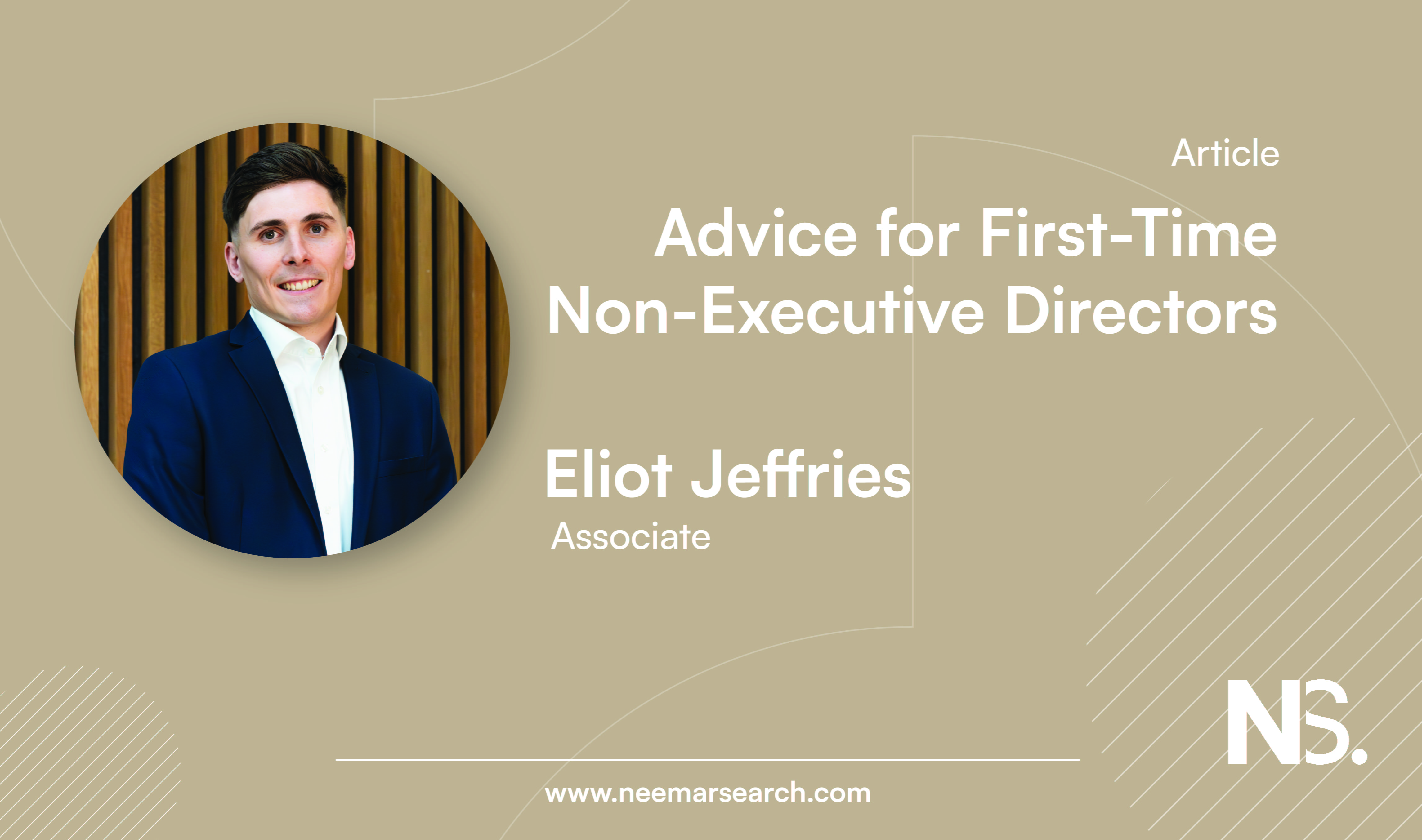 Advice for First-Time Non-Executive Directors
