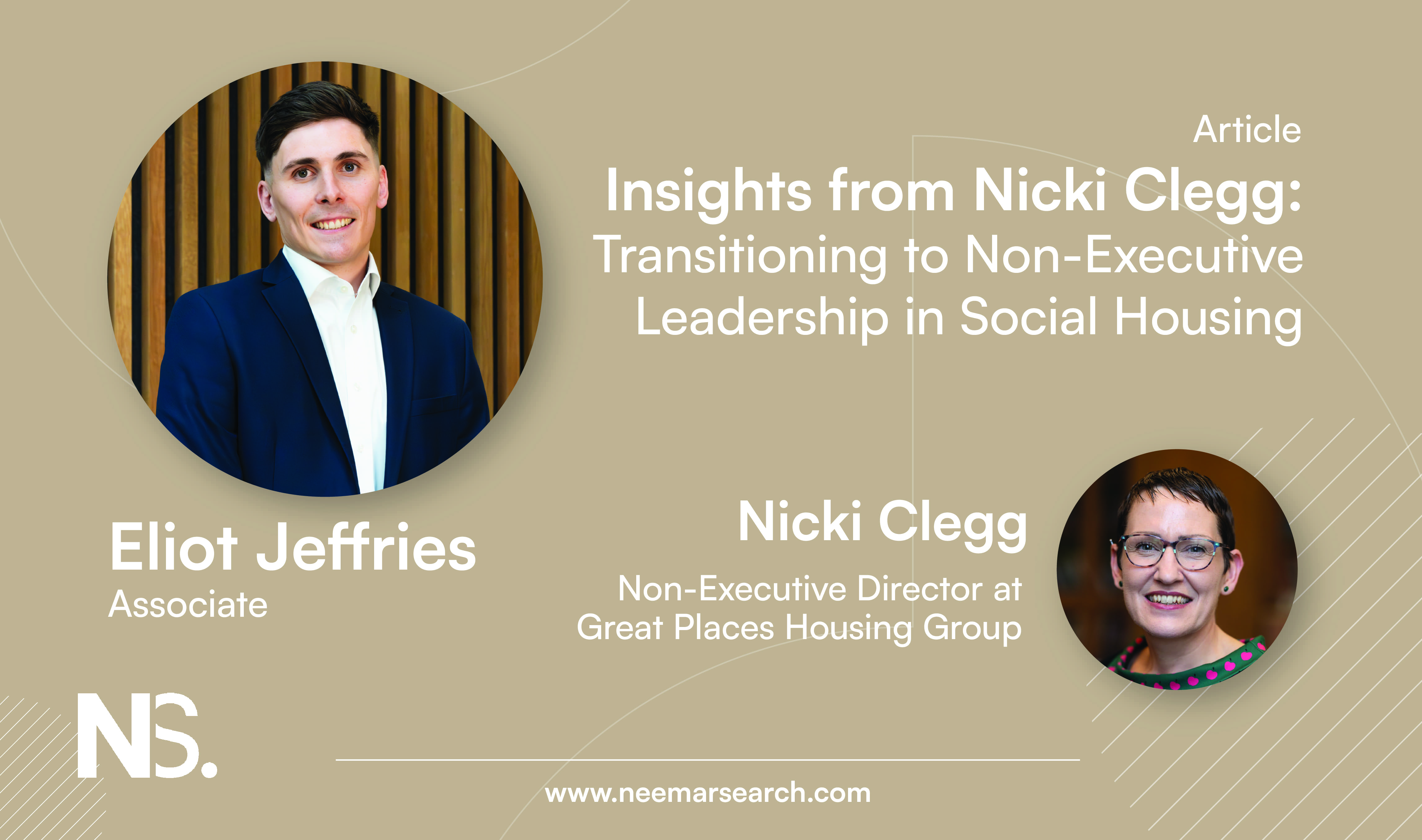 Insights from Nicki Clegg: Transitioning to Non-Executive Leadership in Social Housing